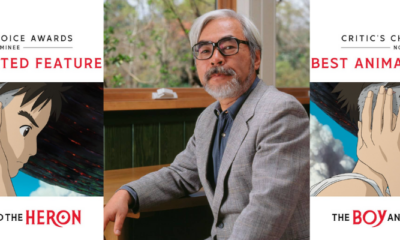 Hayao Miyazaki Wins First Golden Globe at 82