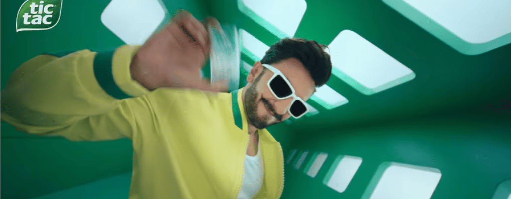 Yashraj Mukhate and Ranveer Singh collaborate for Tic Tac. Reelstars