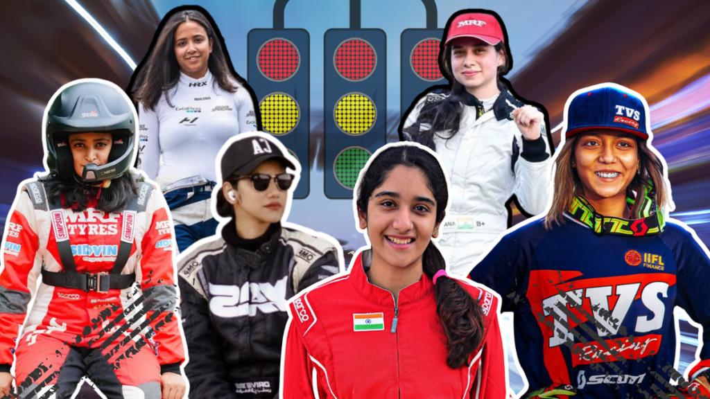 Top Indian Women Racers Speeding Up on Social Media Top Indian Women Racers Speeding Up on Social Media