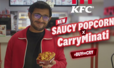 KFC Joins Hands with CarryMinati for a Spicy New Popcorn Treat