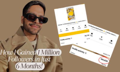 How did Shivesh Bhatia Gain 1 Million Followers in 6 Months?