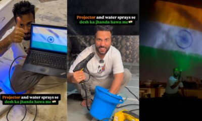 Ashu Ghai’s Independence Day Reel Creates Magic in Mid-Air, Leaves India Amazed