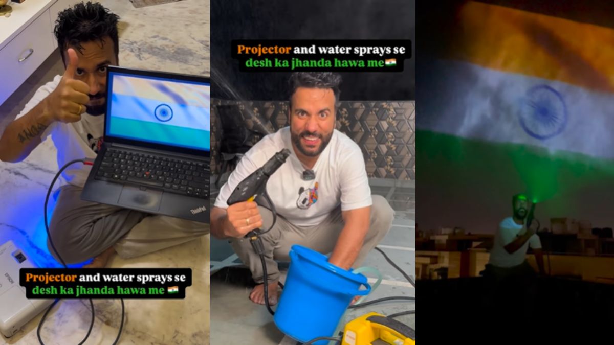 Ashu Ghai’s Independence Day Reel Creates Magic in Mid-Air, Leaves India Amazed