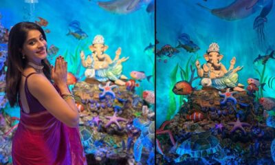 Ganesh Chaturthi 2025: DIY Creator Shweta Mahadik’s Seashell Mandap Wins the Internet