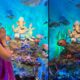 Ganesh Chaturthi 2025: DIY Creator Shweta Mahadik’s Seashell Mandap Wins the Internet