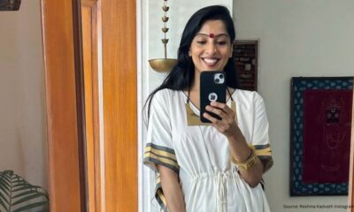 Reshma Kadvath Brings Sustainability to Onam 2025 with Upcycled Sarees