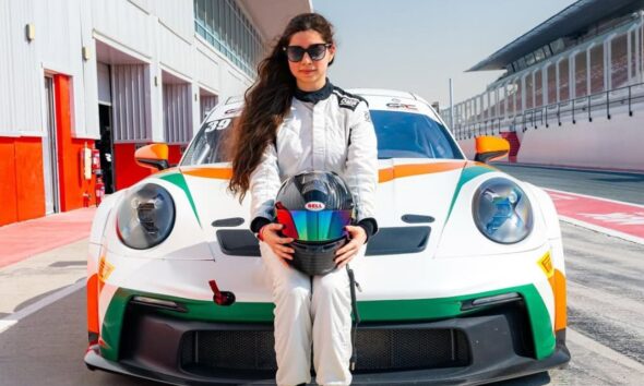 Pune Racer Diana Pundole Makes History as First Indian Woman to Drive a Ferrari in Global Championship
