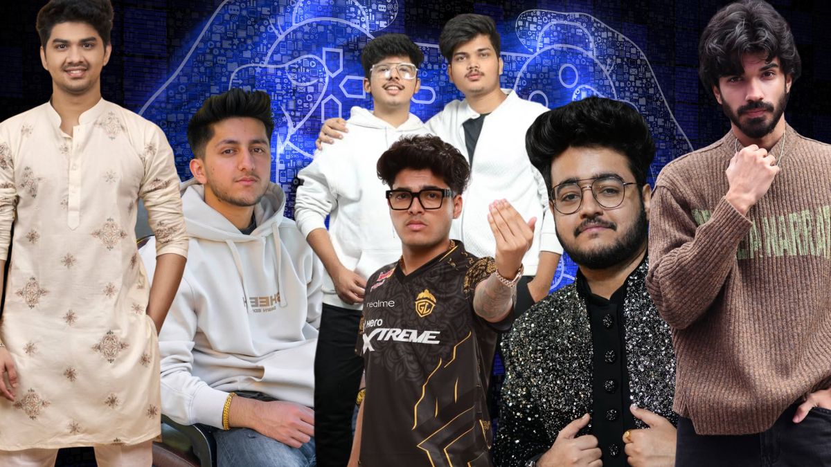 Top 6 Indian Male Gaming Creators Driving the UGC and Esports Boom