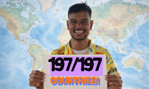 197/197 at 24 yrs old: Nomad Shubham Completes Decade-Long Global Journey Using Indian Passport