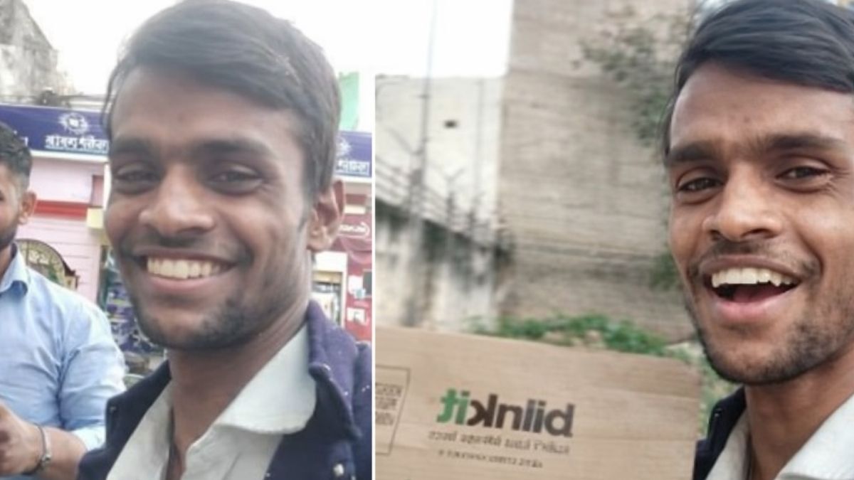How Blinkit Delivery Boy Manish Aswar Is Inspiring the Internet