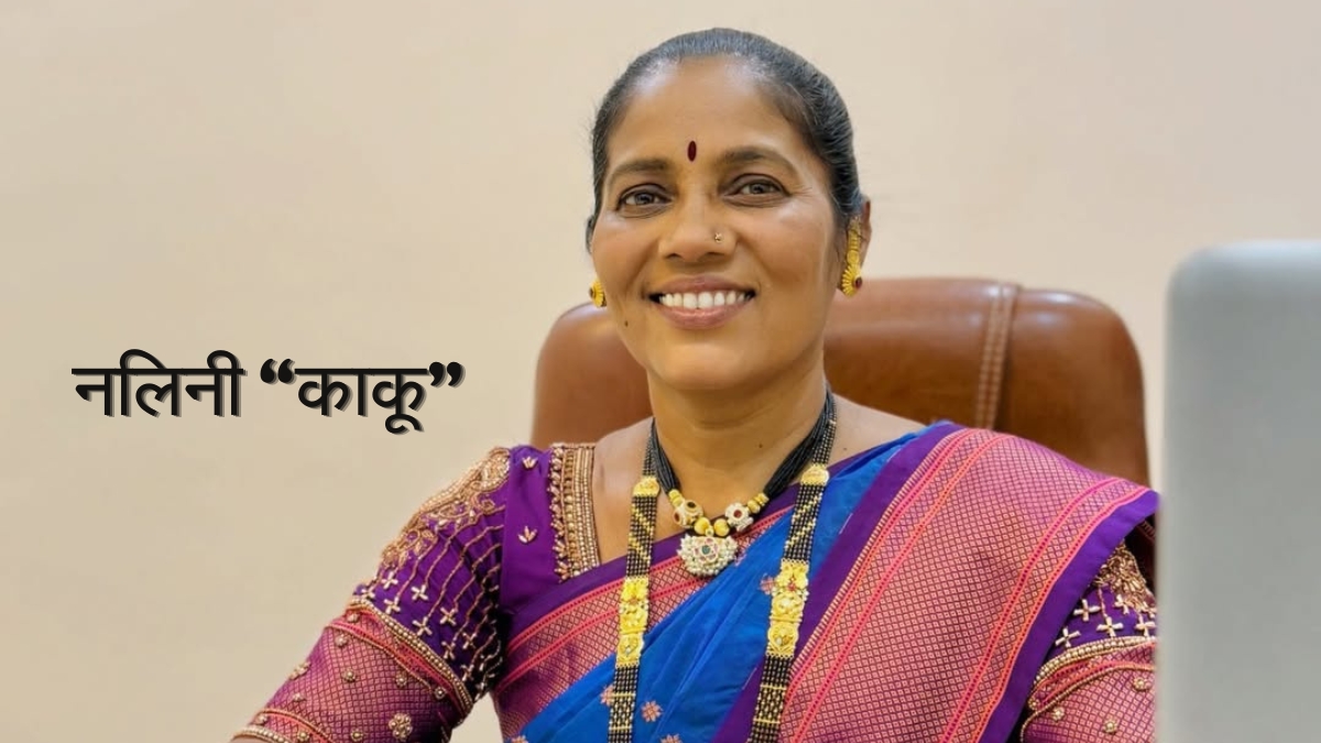 A home-cook entrepreneur from Alibaug, Nalinee “Kaku” Mumbaikar prepares traditional Maharashtrian coastal dishes in her kitchen.