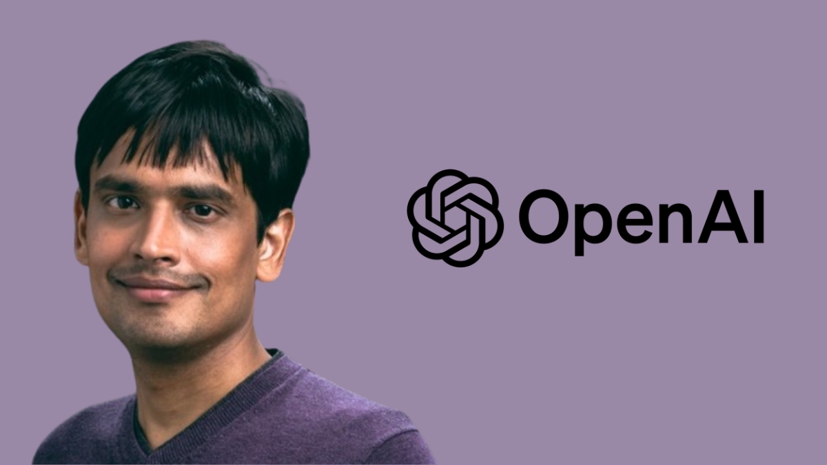 Article preview summarizing OpenAI CTO Srinivas Narayanan stepping down from his role to return to India and care for his aging parents, highlighting his career journey from IBM to Meta and OpenAI, along with public appreciation for his decision.