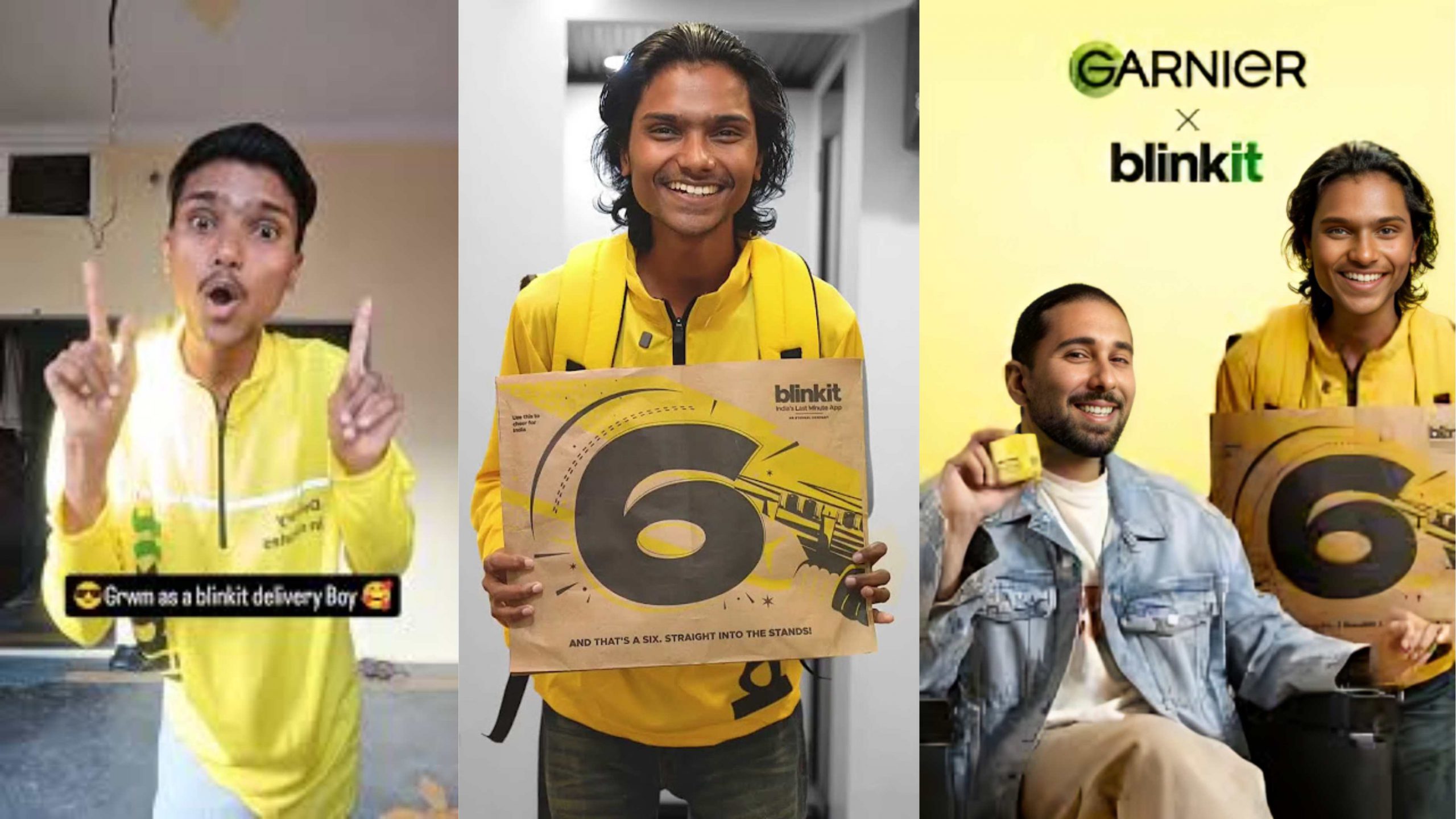 How did a Blinkit delivery partner become the face of Blinkit?