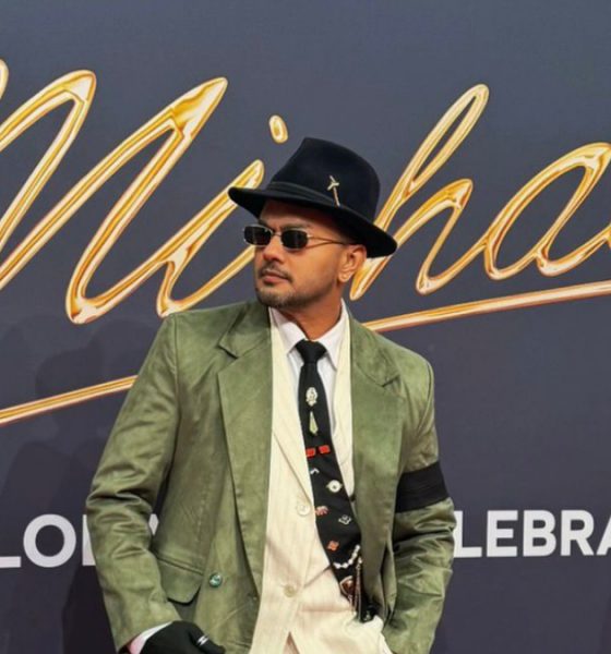 Awez Darbar representing India at a global fan celebration in Berlin honouring Michael Jackson’s legacy during the premiere of the upcoming 2026 biopic Michael, alongside international creators and fans.