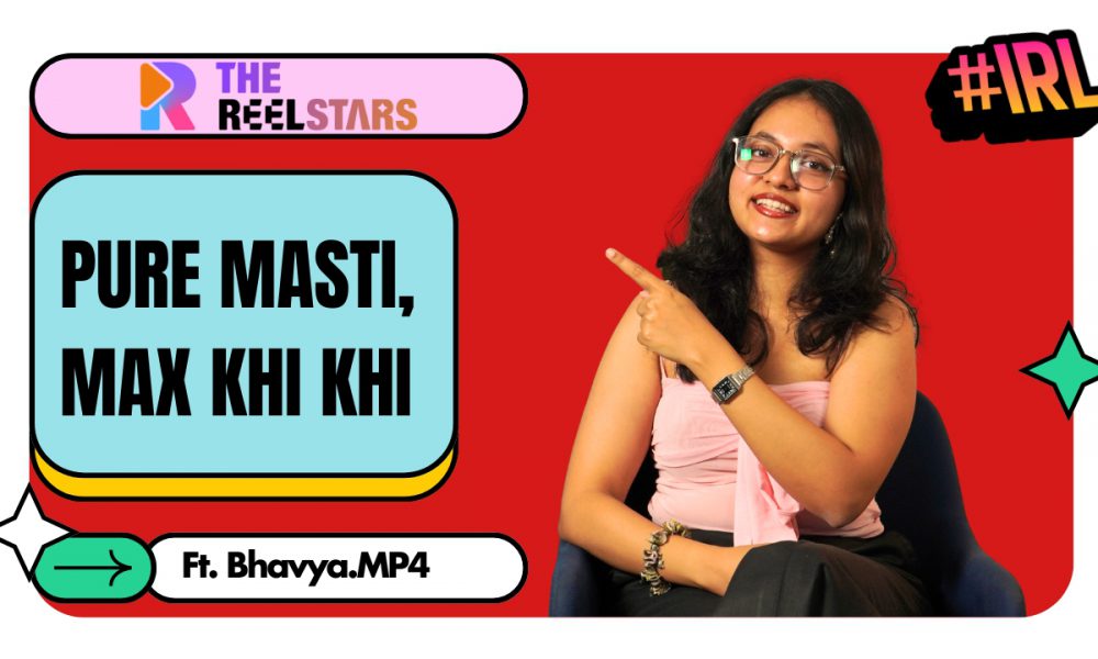 A still of Bhavya Raj from our latest ep of IRL