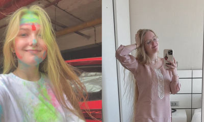 Russian creator Nastya and Indian partner Shashank filming their travel vlog in Serbia for their new cross-cultural digital nomad YouTube channel.