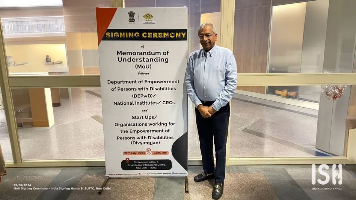 How Alok Kejriwal Built ISH News to End India’s “Information Blackout” for the Deaf Community