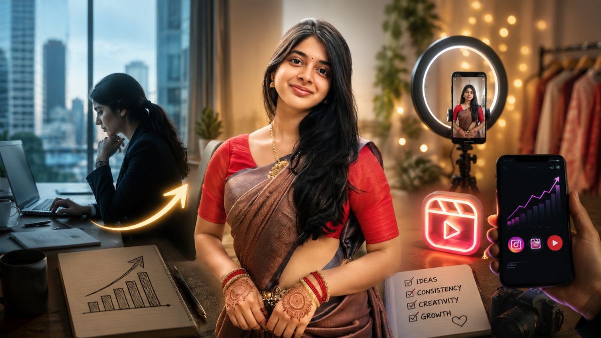 How Yashashree Rao Went From a Corporate Job to Becoming One of India’s Fastest-Growing Reel Creators
