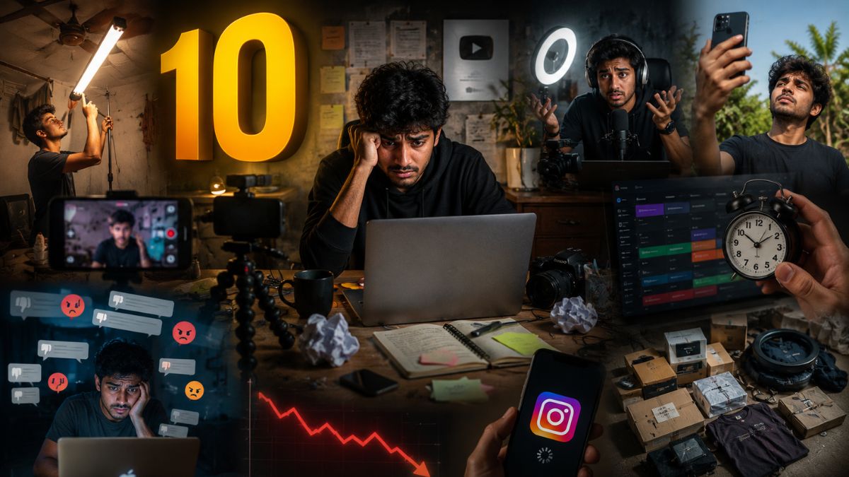 Only Indian Content Creators Will Truly Relate To These 10 Struggles in 2026