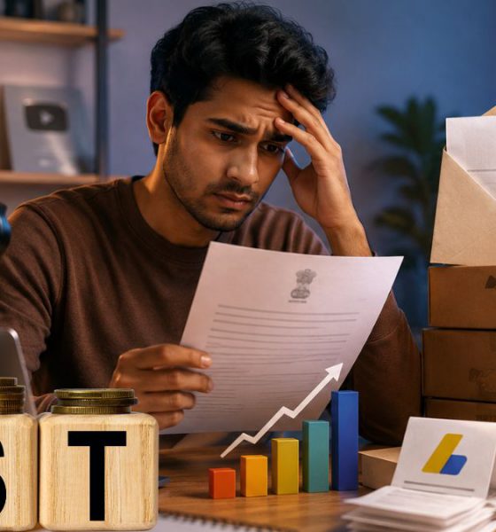 Why More Indian Creators Are Suddenly Getting GST Notices After Crossing ₹20 Lakh