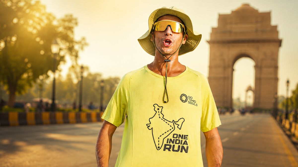 From Kanyakumari To Kashmir: How 23-Year-Old Om Satija Turned A 5,000 KM Run Into A Movement For Change