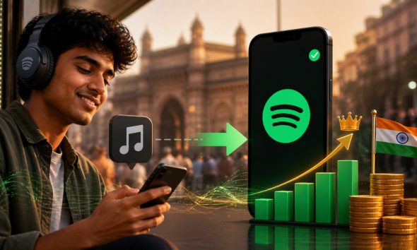 Spotify Turns Indian Listeners Into Paying Users: How The Streaming Service Cracked A “Free Music” Market