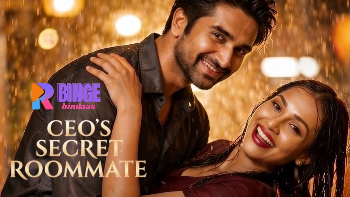CEO’s Secret Roommate romantic drama review poster featuring Jiya and Aaryan