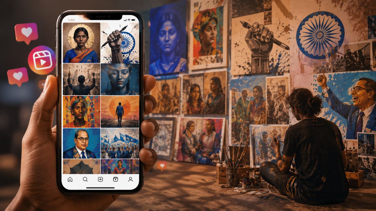 How Instagram Became A Powerful Digital Gallery For India’s Anti-Caste Artists