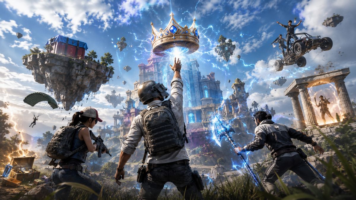 BGMI 4.4 Update Is Live: Hero’s Crown Mode, Floating Loot Island & New Combat Trials Arrive