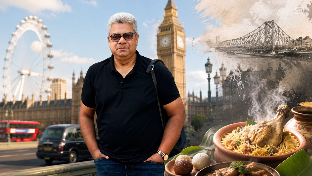 Exclusive: From Kolkata's Streets to London's Cultural Stage: How Indrajit Lahiri Became the Voice of Bengali Food Culture
