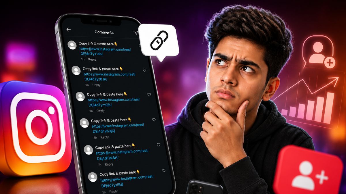 Does Copy-Pasting Reel Links Really Get You Followers? Here's Why Instagram's Latest Viral Trend Is Raising Questions