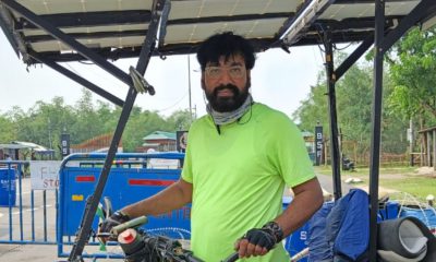 He Rode Across India Using Sunlight: Meet Kotresh Tambrallimath, The Man Behind The Solar-Powered Cycle Journey
