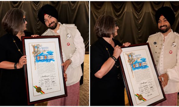 Diljit Dosanjh Honoured In Los Angeles As January 6 Officially Becomes 'Diljit Dosanjh Day'