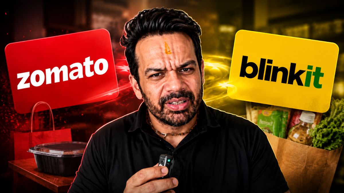 Gaurav Taneja Calls Out Zomato-Blinkit Coupon Strategy After Spending Nearly ₹1,000 For A ₹200 Discount