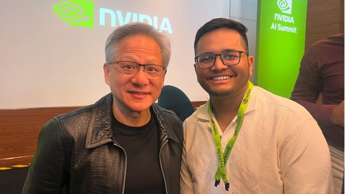 Why Did Jensen Huang Keep Asking "What's Your Name?" During His event With Arsh Goyal?