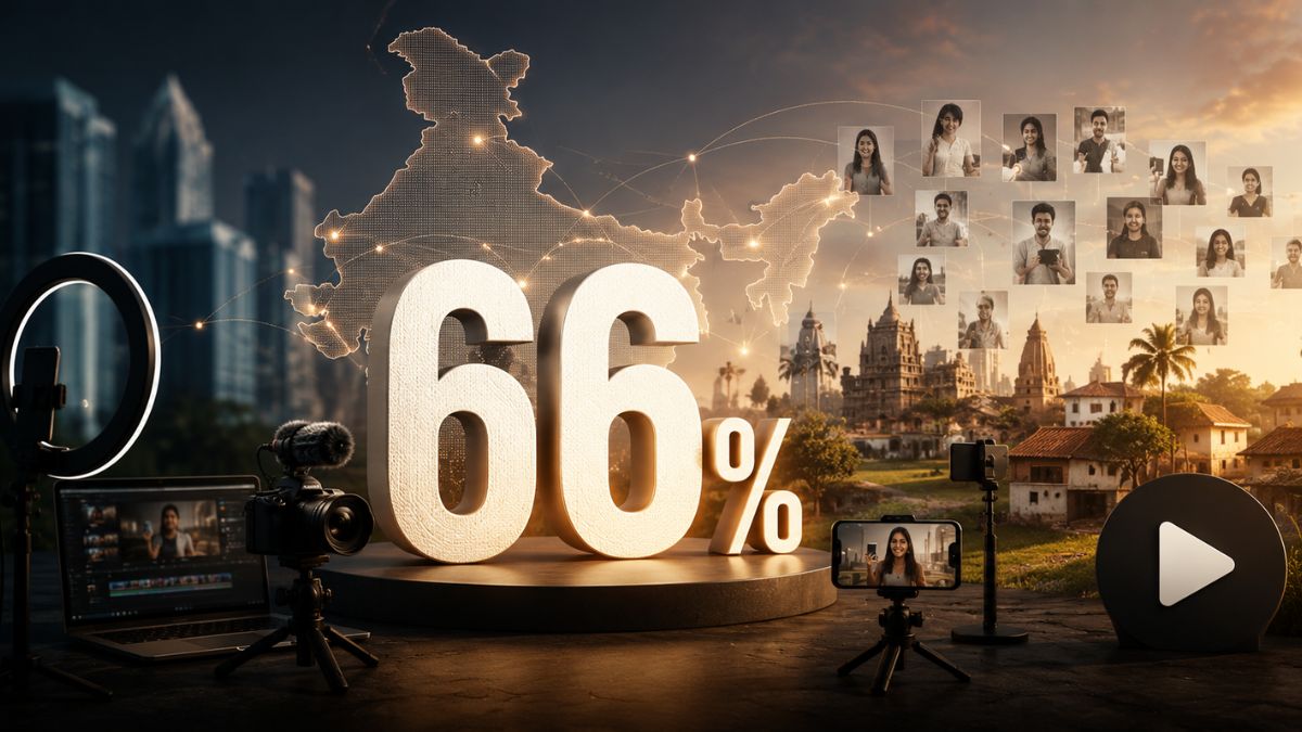 India's Creator Economy Has Left the Metros Behind. Here's What the Data Reveals