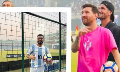 A Football Kicked by Lionel Messi Has Sparked a Viral Fan Challenge