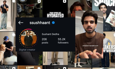 Sushant Dedha Faces Fake Copyright Strikes on Original Videos