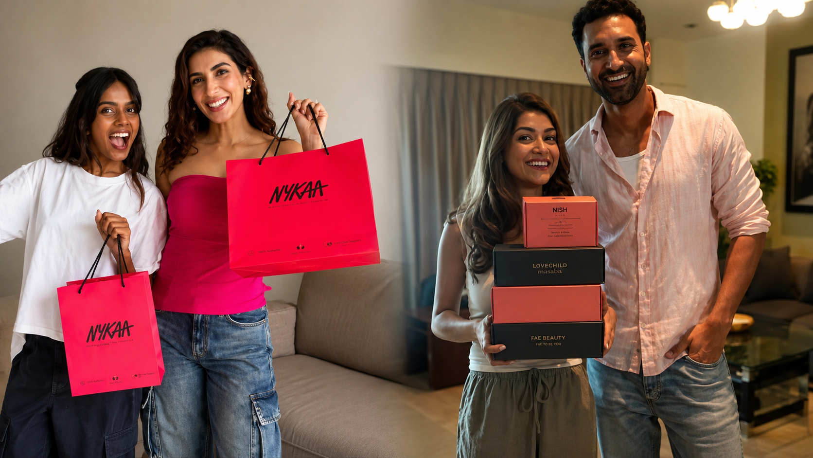 Nykaa Turns Deliveries Into Celebrity Surprise Visits for Hot Pink Sale Campaign