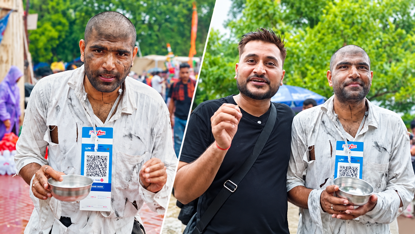 A Haridwar begging experiment claimed ₹4,000 in eight hours, sparking debate over donations, poverty and viral income claims.