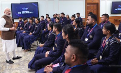 PM Modi Interacts With India’s Commonwealth Games Champions, Hails Sporting Success