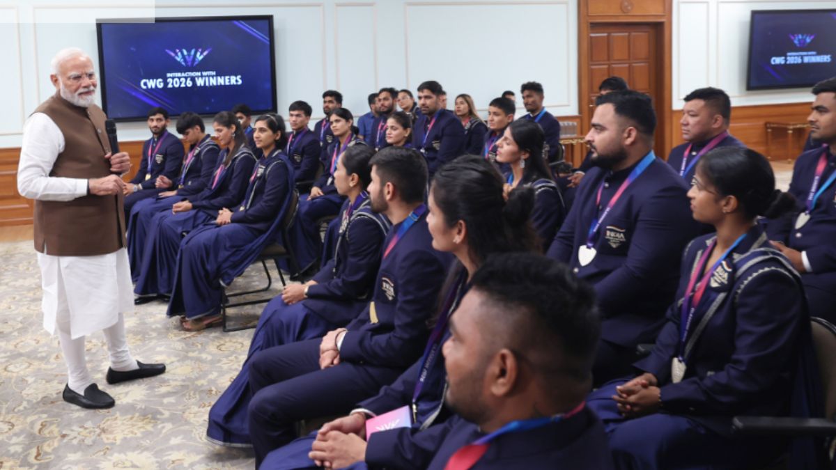 PM Modi Interacts With India’s Commonwealth Games Champions, Hails Sporting Success
