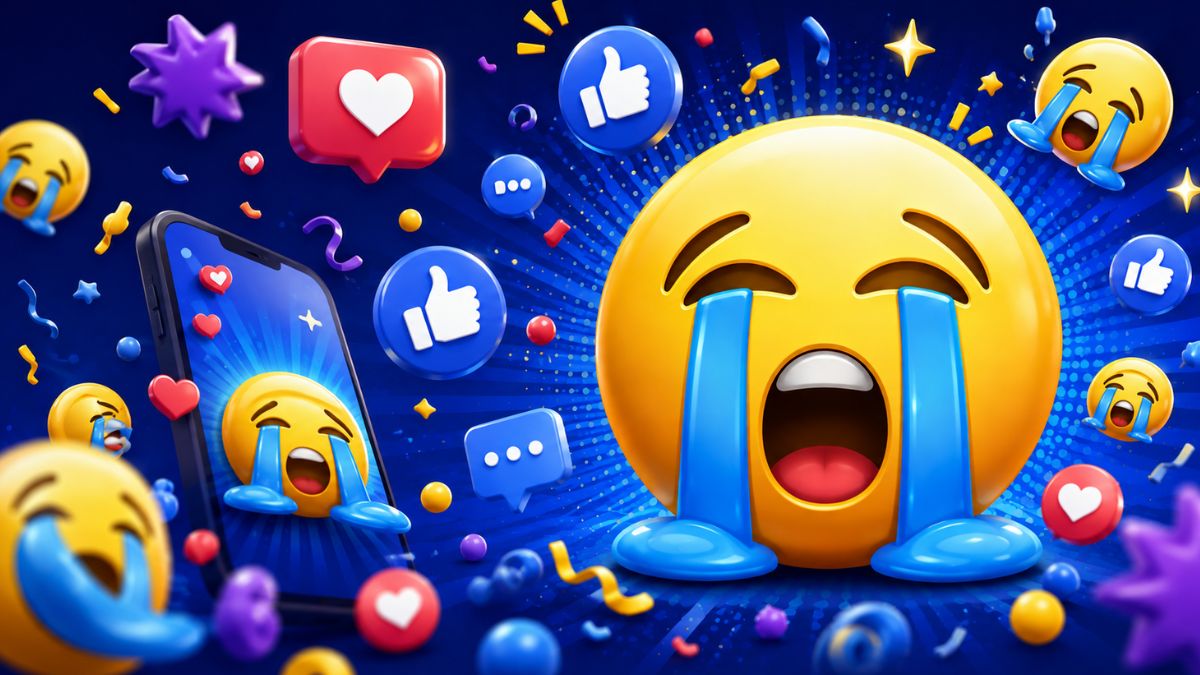 Loudly Crying Face Emoji Is Officially the Emoji of 2025