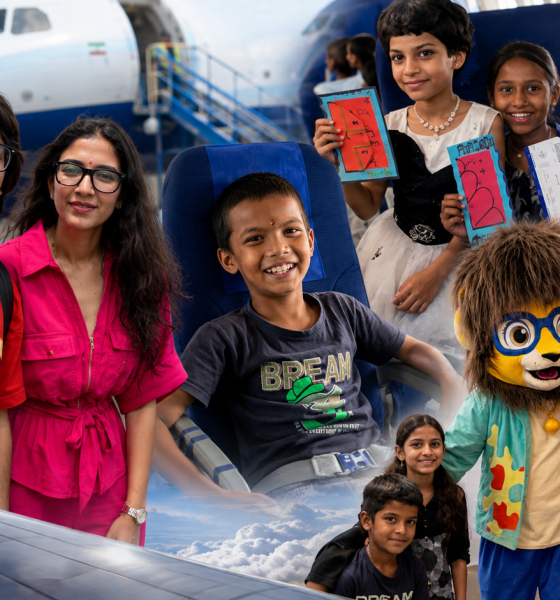 Sourav Joshi and Wife Avantika Book Entire Flight for Underprivileged Children