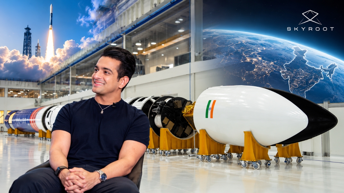Ranveer Allahbadia Takes Gen Z Inside India’s Space-Tech Boom With Skyroot Visit