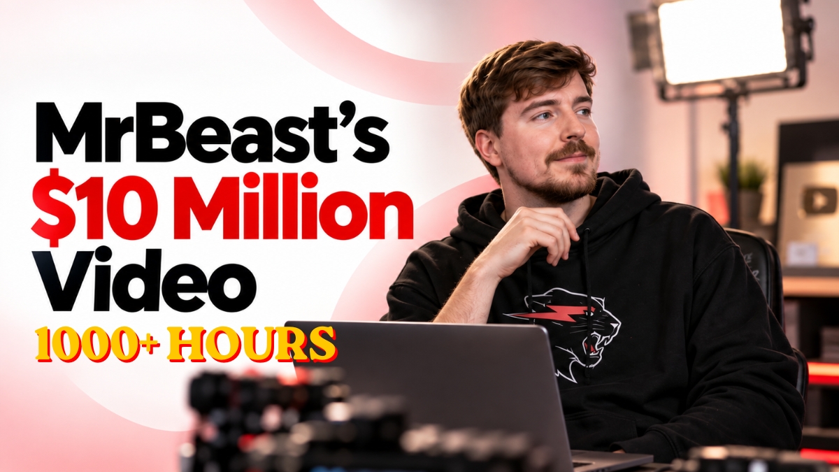 MrBeast Says His Next YouTube Video Cost $10 Million And Took More Than 1,000 Hours