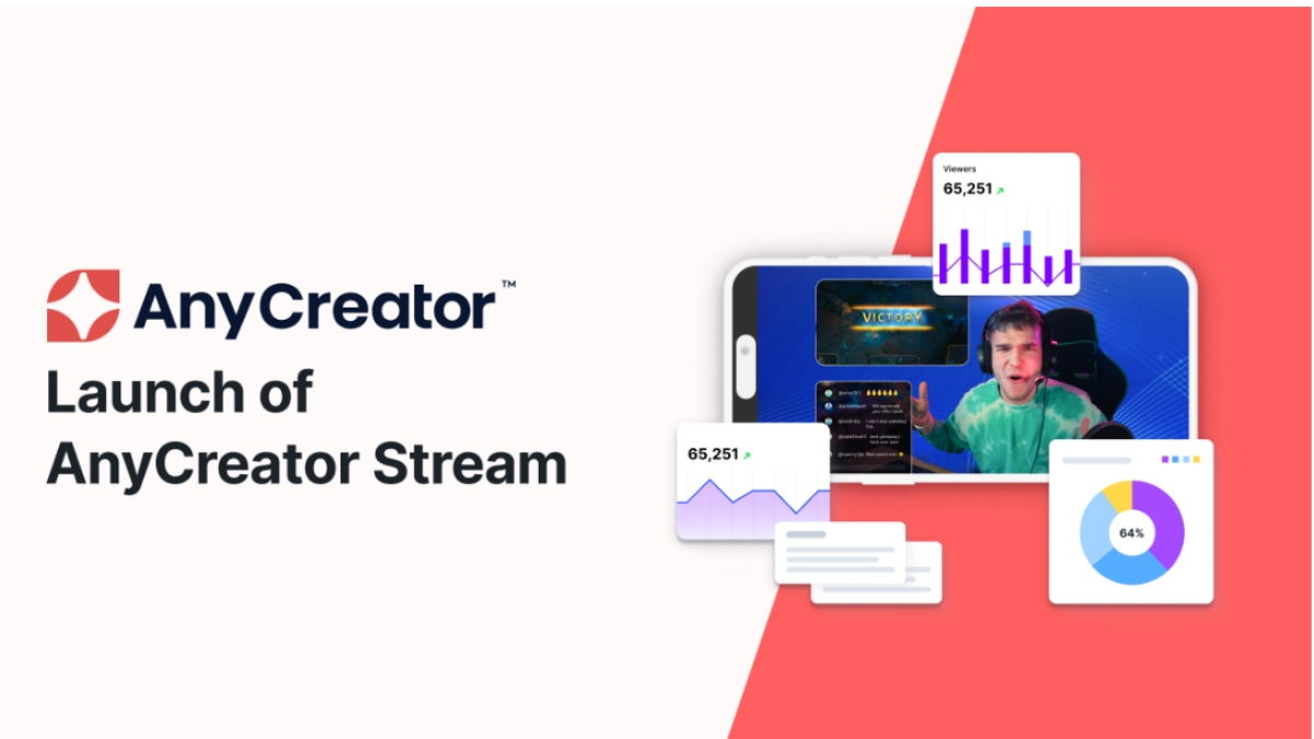 AnyMind Group Launches AnyCreator Stream In India To Help Creators Grow And Monetise Live Streaming Audiences