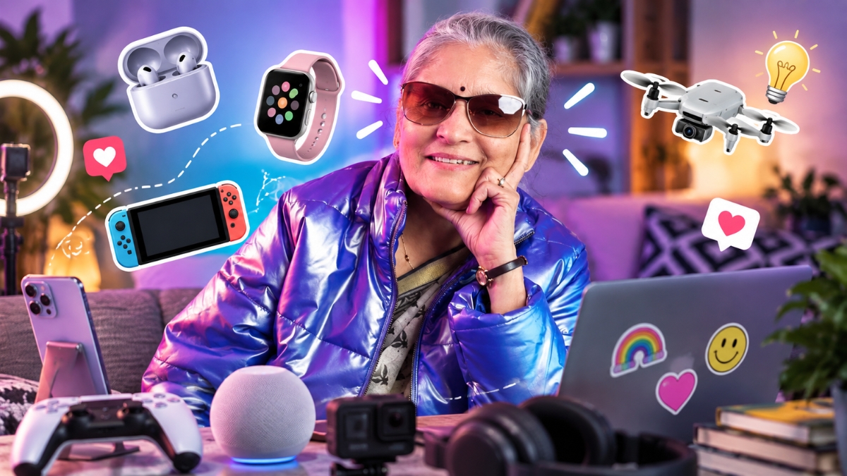 Innovative Nani: Meet the 70-Year-Old Tech Creator Making Gadgets Fun for Gen Z