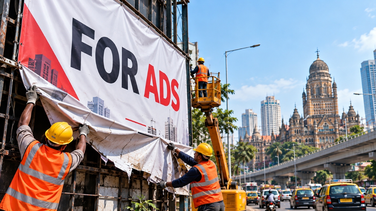 Mumbai’s ‘Flex-Free’ Plan: Can QR Codes Clean Up a Rs 4,000-Crore OOH Market?
