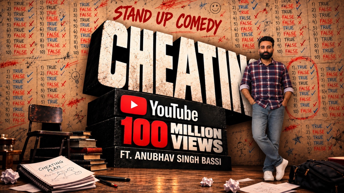 Anubhav Singh Bassi’s ‘Cheating’ Crossed 100 Million YouTube Views